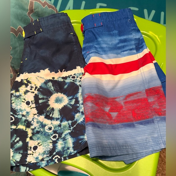2 pair boys Swim Shorts - Picture 1 of 12
